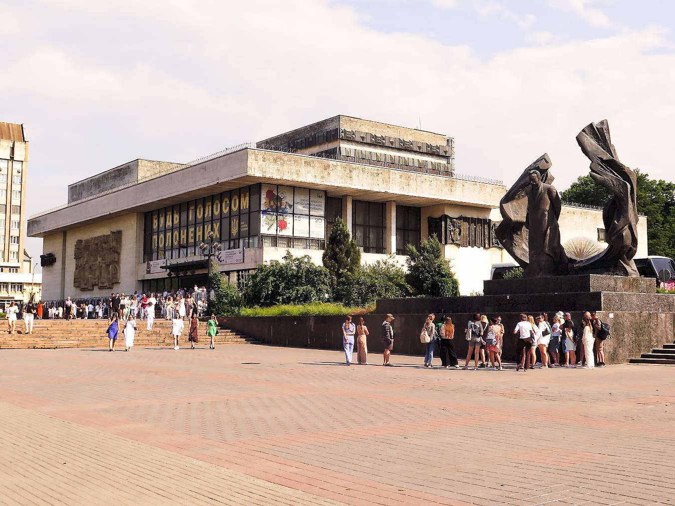 Ivanofrankivské národní akademické dramatické divadlo Ivana Franka, foto David Zelinka