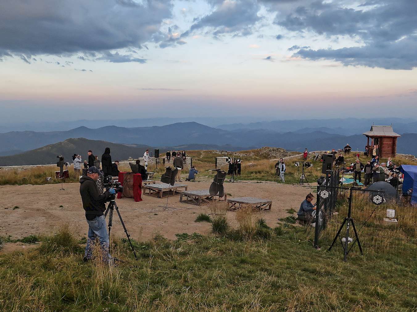 příprava Hamleta na Popu Ivanovi, foto David Zelinka